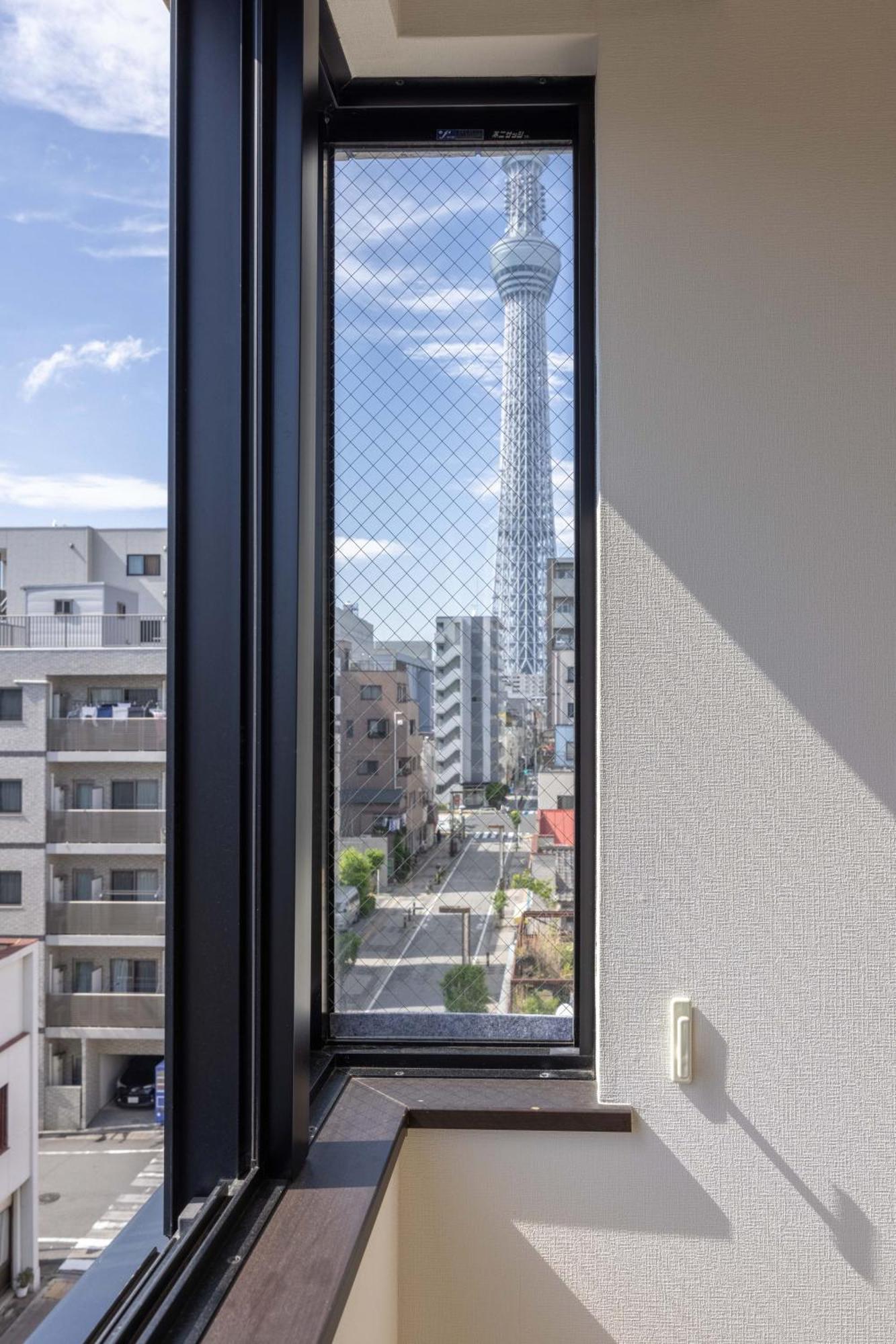 Апартаменты Skytree View Kinshicho - Self Check-In Only Токио Экстерьер фото